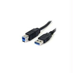 Startech 10 Ft Black Superspeed Usb 3.0 Cable A To B - M-m
