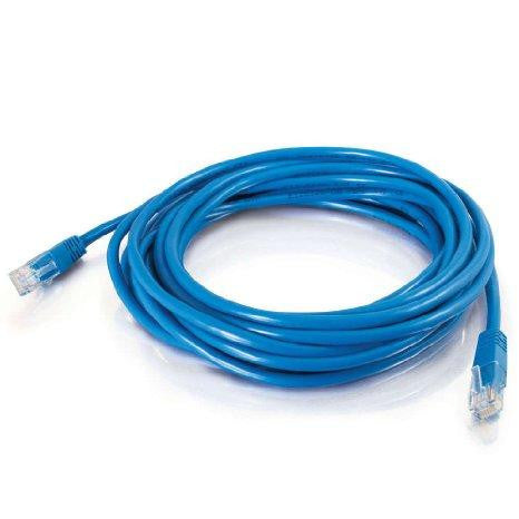 C2g C2g 20ft Cat5e Molded Solid Unshielded (utp) Network Patch Cable - Blue