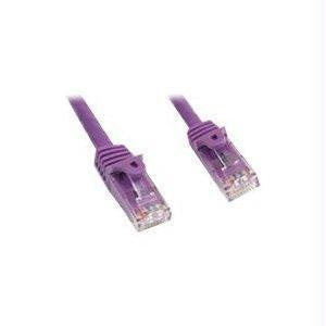 Startech 50 Ft Purple Snagless Cat6 Patch Cable