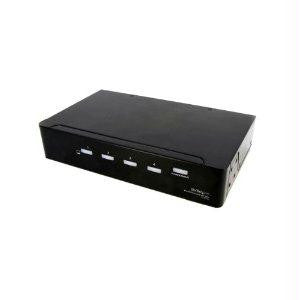 Startech Split A Dvi Source With Audio To Up To Four Displays - Dvi Video Splitter - 4 Po