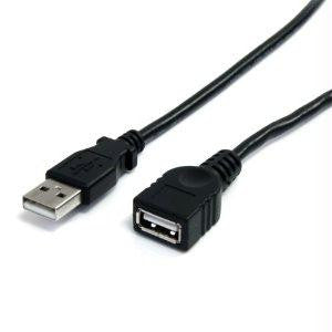 Startech 10 Ft Black Usb Extension Cable A To A