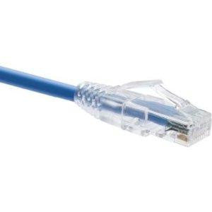 Unirise Usa, Llc Unirise Clearfit Cat6 Patch Cable, Blue, Snagless, 25ft