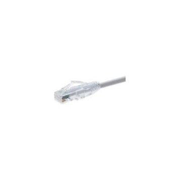 Unirise Usa, Llc Unirise Clearfit Cat6 Patch Cable, Gray, Snagless, 10ft