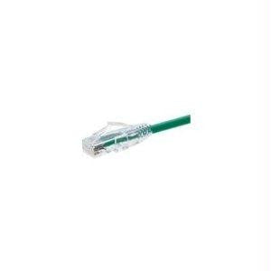 Unirise Usa, Llc Unirise Clearfit Cat6 Patch Cable, Green, Snagless, 4ft