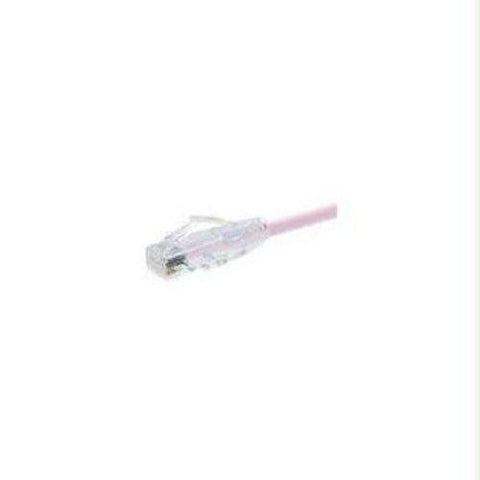 Unirise Usa, Llc Unirise Clearfit Cat6 Patch Cable, Pink, Snagless, 7ft