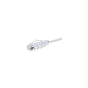 Unirise Usa, Llc Unirise Clearfit Cat6 Patch Cable, White, Snagless, 3ft