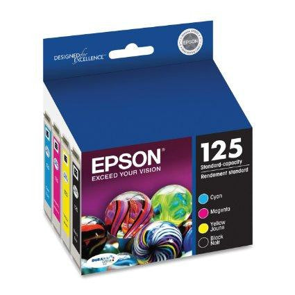 Epson Epson T125120-bcs 125 Combo-pack Ink Cartridges