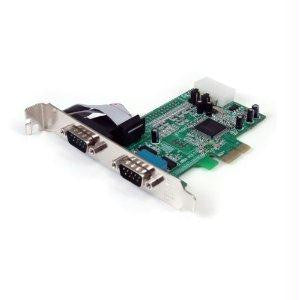 Startech Add 2 Rs-232 Serial Ports To Your Standard Or Small Form Factor Computer Through