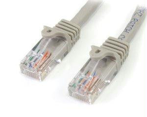 Startech 6ft Cat 5e Grey Rj45 Snagless Crossover Network Patch Cable - 6 Ft Rj45 M-m Cate