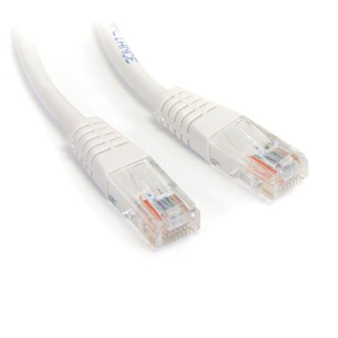 Startech 100ft White Molded Cat5e Utp Patch Cable