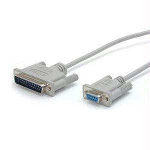 Startech 6 Ft Db25 To Db9 Serial Modem Cable M-f