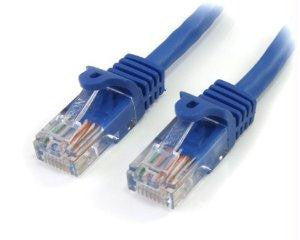 Startech 15 Ft Blue Snagless Cat5 Utp Patch Cable