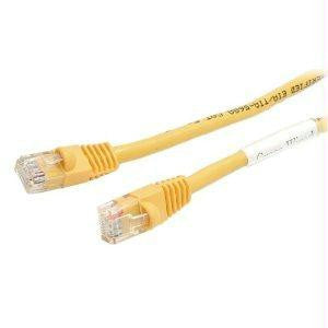 Startech 25ft Cat 5e Yellow Rj45 Snagless Crossover Network Patch Cable - 25 Ft Rj45 M-m