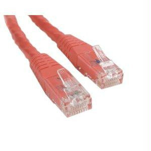 STARTECH 1 FT RED MOLDED CAT6 UTP PATCH CABLE - ETL VERIFIED
