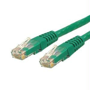 Startech 50 Ft Green Molded Cat6 Utp Patch Cable
