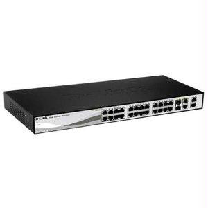 D-link Systems Switch - Ports Qty: 24 - Ethe;fast Ethe - 100 Gbps