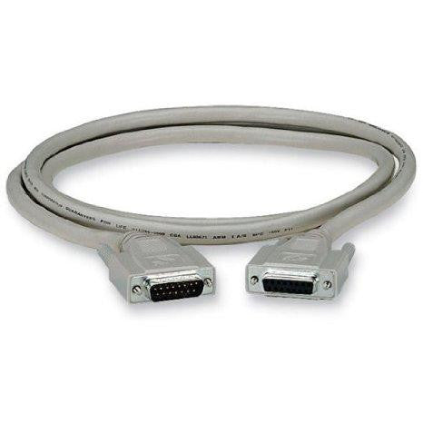 Black Box Network Services Db15 Thumbscrew Cable, Male-female, 50-f