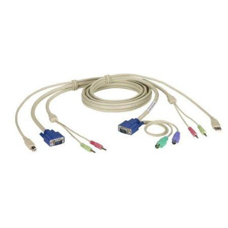 Black Box Network Services Servswitch Dt Pro Ii Cable, 6-ft. (1.8-m