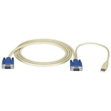 Black Boxwork Services Servswitch Ec Usb Server Cable, 10-ft. (