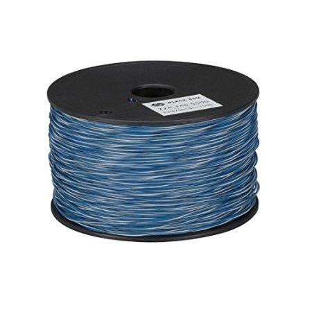 Black Box Network Services Cross-connect Wire, 1-pair, White-blue W