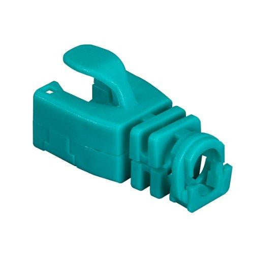 Black Box Network Services Snap-on Patch Cable Boot, 50-pack, Green