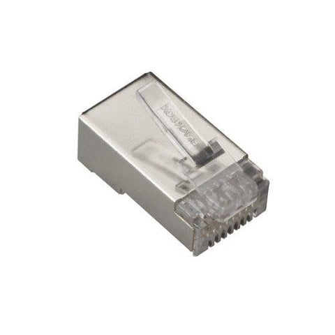 Black Box Network Services Cat6 Shielded Modular Plug, 50-pack