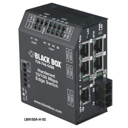 Black Box Network Services Heavy-duty Edge Switch, Hardened, (5) Co