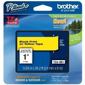 Brother International Corporat Label Tape - 1 Width X 26.20 Ft Length 1