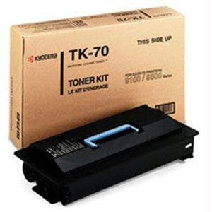 Kyocera-strategic Kyocera Tk-70 Black Toner For Use In Fs9100 Fs9100dn - Page Yield 40,000