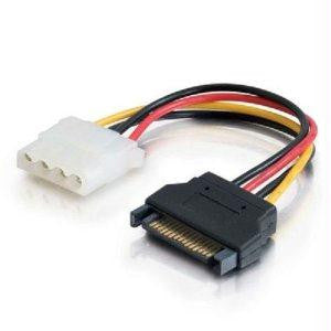 C2g 6in 15-pin Serial Ata Male To Lp4 Female Power Cable