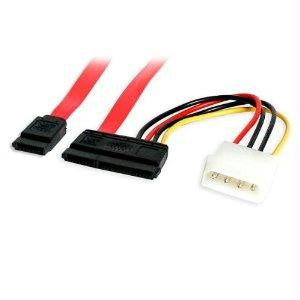 Startech 6in Sata Serial Ata Data And Power Combo Cable