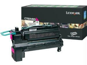 Lexmark Lexmark Return Program Toner Cartridges (6k) Magenta C792,x792 (taa)