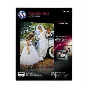 Hewlett Packard Hp Prem Plus 8.5x11 Sg 50 Sht Photo Papr