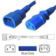 Unirise Usa, Llc Power Cord C13-c14 Svt 250v 10amp Blue Jacket 3 Feet