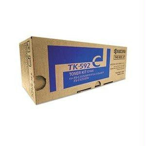 Kyocera-strategic Kyocera Tk-592c Cyan Toner For Use In Fsc2026mfp Fsc2126mfp 5,000 Page Yield Als