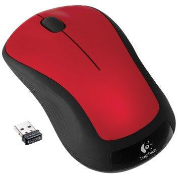 Logitech Wireless Mouse M310-flame Red Gloss