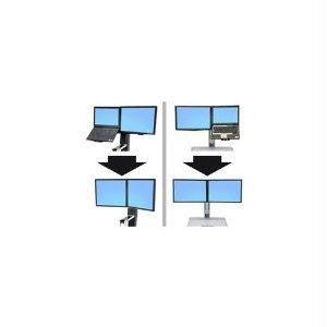 Ergotron Workfit Convert-to-dual Kit From Lcd & Laptop