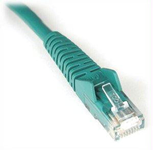 Tripp Lite Cat6 Gigabit Snagless Molded Patch Cable (rj45 M-m) - Green, 7-ft.