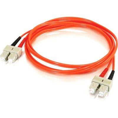 C2g C2g 6m Sc-sc 50-125 Om2 Duplex Multimode Fiber Optic Cable (taa Compliant) - Ora
