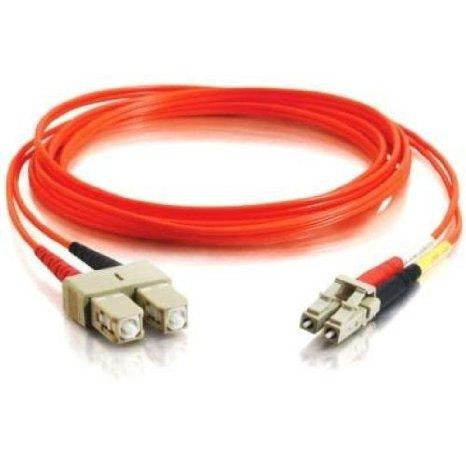 C2g C2g 15m Lc-sc 62.5-125 Om1 Duplex Multimode Fiber Optic Cable (taa Compliant) -