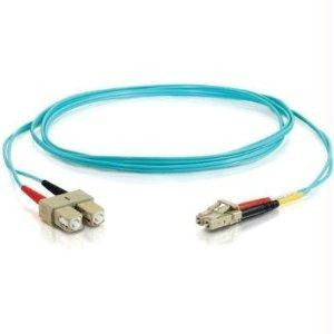 C2g C2g 5m Lc-sc 10gb 50-125 Om3 Duplex Multimode Fiber Optic Cable (taa Compliant)