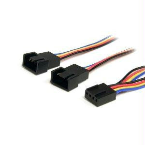 Startech Connect Two 4-pin (pwm) Fans To A Single Connector On The Power Supply - 1ft Cas