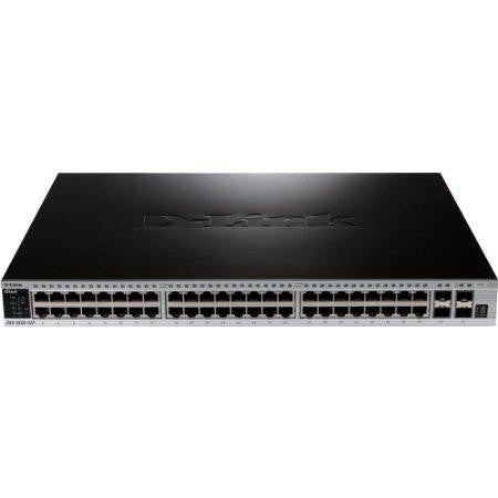 D-link Systems Dgs-3620-52p-si Stack 48-port Layer 3 Poe+ Switch With 4 10gigabit Sfp+, Standar