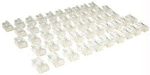 Tripp Lite 50-pack Of Cat5e Rj45 Modular Connectors For Stranded Cat5e Cable