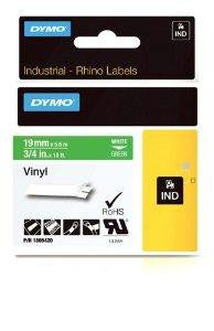 Dymo Rhino 3-4in Green Vinyl-19mm
