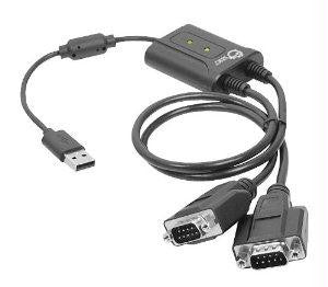 Siig, Inc. 2-port Usb To Rs-232 Serial Adapter Cable