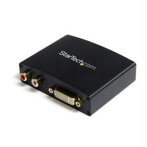 Startech Connect A Dvi-d Source Device With Rca Audio To An Hdmi Monitor-television - Dis