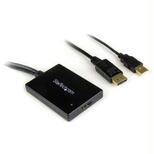 Startech Connect An Hdmi Display To A Displayport Source With Audio - Displayport To Hdmi
