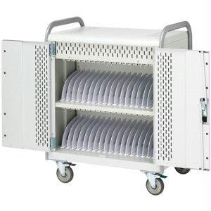 Bretford Tablet Computer Cart.secures And Recharges Up To 36 Tablets, Ereaders, Kindles O