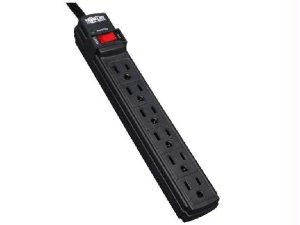 Tripp Lite Surge Protector Strip 6 Outlet 6ft Cord 360 Joules Black